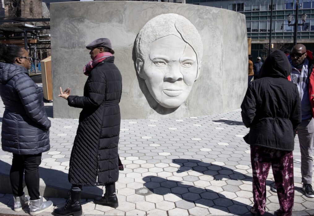 Bloomberg – Ditching Christopher Columbus, Newark Unveils a Monument to Harriet Tubman